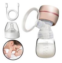 Bomba de Tirar leite Materno Bebe Elétrica Portátil Recarregável Para Amamentação e Locais Externos - 2BF