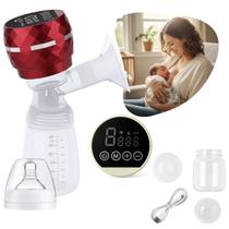 Bomba de Tirar leite Materno Bebe Elétrica Portátil Recarregável Para Amamentação e Locais Externos