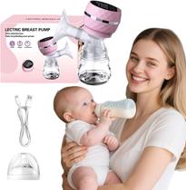 Bomba de Tirar Leite Materno Elétrica Portátil Cabo USB eTela de LED Bomba de Tirar Leite Materno Elétrica Portátil Cabo USB eTela de LED