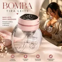 Bomba de Tirar Leite Materno Elétrica Portátil Sem Dor Recarregável Extrator de Leite Mãos Livre Bomba de Tirar Leite Materno Elétrica Portátil Sem Dor Recarregável Extrator de Leite Mãos Livre