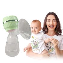 Bomba de Tirar Leite Materno Extratora Eletrica Mamadeira Bateria Recarregavel USB Amamentação Massagem Portatil