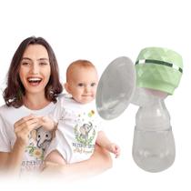 Bomba de Tirar Leite Materno Extratora Eletrica Recarregavel Bateria USB Mamadeira Amamentação Massagem Portatil