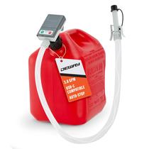 Bomba de transferência de combustível de lata de gás DEWAY com parada automática de 3,8 L/min Bomba de transferência de combustível de lata de gás DEWAY com parada automática de 3,8 L/min