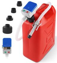 Bomba de transferência de combustível SKYJDM Sensor de parada automática 2.4L/min azul Bomba de transferência de combustível SKYJDM Sensor de parada automática 2.4L/min azul