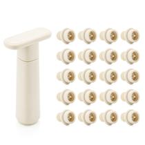 Bomba de Vacío para Conservación de Vino WOTOR con 20 Tapones Reusables Bomba de Vacío para Conservación de Vino WOTOR con 20 Tapones Reusables