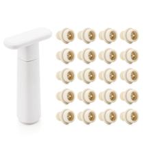Bomba de Vacío para Conservación de Vino WOTOR con 20 Tapones Reutilizables