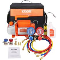 Bomba de vácuo VEVOR 4 CFM com medidor para HVAC/AUTO R22 R134a R410a
