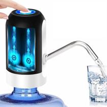 Bomba Elétrica Bebedouro Para Garrafão Galão De Água 5 10 20 Litros Recarregável