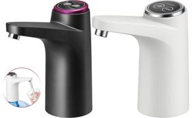 Bomba elétrica de água 20 litros recarregável torneira galão bivolt usb 2 botões