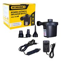 Bomba Elétrica Encher Colchão/boias/piscinas 3 Bicos Bomvink Bomba Elétrica Encher Colchão/boias/piscinas 3 Bicos Bomvink