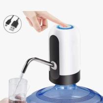 Bomba Elétrica Filtro Bebedouro P/ Garrafões Bombona D Água Cor Branco