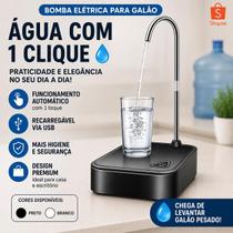 Bomba Elétrica Galão Água Premium Base Mesa Automática Recarregável USB Dispenser Água Portátil Cozi Bomba Elétrica Galão Água Premium Base Mesa Automática Recarregável USB Dispenser Água Portátil Cozi