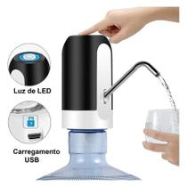 Bomba Elétrica para Galão de Água Recarregável USB, Portátil, Aço Inox 304, Bateria LiIon, Mangueira de Silicone, 13cm para Galões 5L 10L 20L Bomba Elétrica para Galão de Água Recarregável USB, Portátil, Aço Inox 304, Bateria LiIon, Mangueira de Silicone, 13cm para Galões 5L 10L 20L