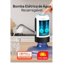 Bomba Elétrica Para Galão De Água Universal com Carregamento USB Galão Garrafão De Água Bomba Elétrica Para Galão De Água Universal com Carregamento USB Galão Garrafão De Água