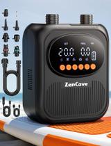 Bomba Elétrica para Stand Up Paddle ZEN CAVE 20 PSI Recarregável