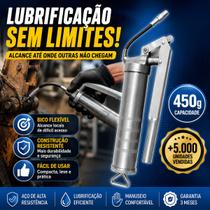 Bomba Engraxadeira EDA 450g P/ Lubrificação De Máquinas Equipamentos Oficina Mecânica