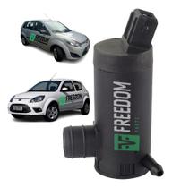 Bomba esguicho água parabrisa ford courier fiesta ka 1996 á 2017 12v 1 saída com conector