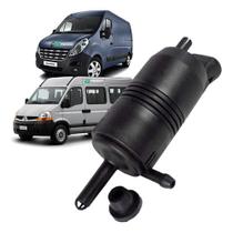 Bomba esguicho água parabrisa renault master 2.3 2.5 2003 á 2022 12v 1 saída bico fino Bomba esguicho água parabrisa renault master 2.3 2.5 2003 á 2022 12v 1 saída bico fino