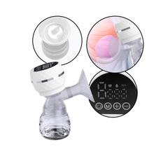 Bomba Extrator Tira Leite Elétrico Portátil Amamentação Sugador Branco