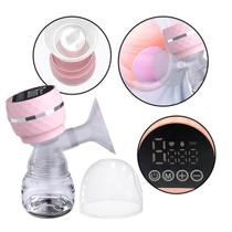 Bomba Extrator Tira Leite Elétrico Portátil Amamentação Sugador Rosa Bomba Extrator Tira Leite Elétrico Portátil Amamentação Sugador Rosa