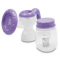 Bomba Extratora de Leite Materno 160ml Livre BPA Multikids Baby