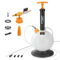 Bomba extratora de óleo FOUR UNCLES 6L, manual pneumática, mangueira de 150 cm Bomba extratora de óleo FOUR UNCLES 6L, manual pneumática, mangueira de 150 cm