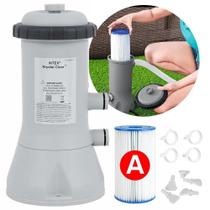 Bomba Filtrante Para Piscina Inflável E Estrutural L-h Filtro 220v Intex Bomba Filtrante Para Piscina Inflável E Estrutural L-h Filtro 220v Intex