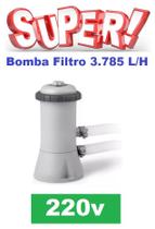 Bomba Filtrante Piscina Intex 3785 LH 220v Filtro Incluso 28638