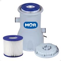 Bomba Filtro Para Piscina 2.200l/h 220v Mor + Refil Incluso Bomba Filtro Para Piscina 2.200l/h 220v Mor + Refil Incluso