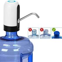Bomba Galão Água Mineral Bebedouro Elétrica Recarregável USB