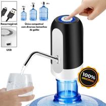 Bomba Galão Água Mineral Bebedouro Elétrica Recarregável Usb
