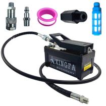 Bomba hidráulica pneumática XFPC 10.000 PSI 1.7L Reservatório de Alumínio Bomba hidráulica pneumática XFPC 10.000 PSI 1.7L Reservatório de Alumínio