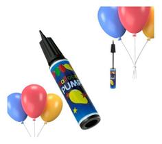 Bomba Inflador De Ar Balões Bexigas Bombinha Balão Piscina