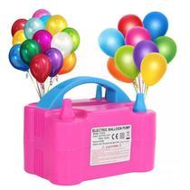 Bomba Inflador Elétrico Compressor de Encher Bolas Balões Bexigas Decoração de Festa Portátil 110V 2 Bicos Soprador Duplo 600W Prático e Rápido Bomba Inflador Elétrico Compressor de Encher Bolas Balões Bexigas Decoração de Festa Portátil 110V 2 Bicos Soprador Duplo 600W Prático e Rápido