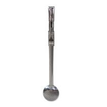 Bomba INOX para Chimarrão Chata Gravada Laser Nossa Senhora Bomba INOX para Chimarrão Chata Gravada Laser Nossa Senhora