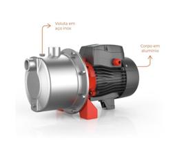 Bomba Lepono Autoaspirante em Inox AJmS 45 0,6cv Monofásico 127v