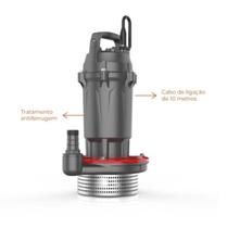 Bomba Lepono Submersível QDX1.5-15-0,37LA 0,5cv Monofásico 127v