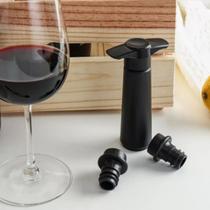 Bomba manual a vacuo p/ vinho seladora c/2 rolhas Bomba manual a vacuo p/ vinho seladora c/2 rolhas
