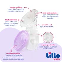Bomba Manual Coletora de Leite Lillo Mamy