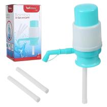 Bomba Manual Galão Garrafão De Agua Mineral 10 e 20 Litros Bico Curvado P/ Copo - Wellmix
