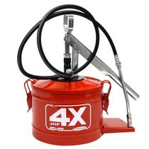 Bomba Manual para Graxa 4kg Vermelho HL-4