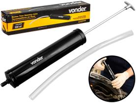 Bomba Manual Tubo Em Aço Carbono Bico Tipo Seringa 10mm Para Transferência Sucção De Óleo 500ml