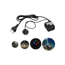 Bomba Ming Y submersa Fonte Bivolt Com Luz 180l/h