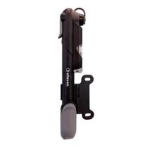 Bomba Mini Telescópica Nylon com Interno em Alumínio Manometro com Suporte 120PSI para Bike