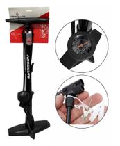 Bomba Oficina Preta C/manometro Absolute Nero Bomba Oficina Preta C/manometro Absolute Nero