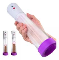 Bomba P Elétrica Recarregável USB Alongador Extensor Vácuo - Papo de Amigas