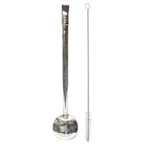 Bomba Para Chimarrão Aço Inox 304 Trabalhada Com Escovinha Bomba Para Chimarrão Aço Inox 304 Trabalhada Com Escovinha