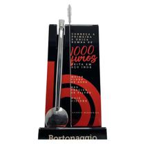 Bomba Para Chimarrão de Inox 24 Cm - 1000 Furos - Elimine a Cestinha Bomba Para Chimarrão de Inox 24 Cm - 1000 Furos - Elimine a Cestinha