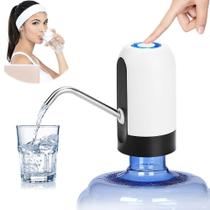 Bomba Para Garrafao Bebedouro Eletrico Para Galao de Agua de 5 10 e 20 Litros Recarregavel USB