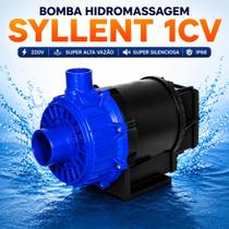 Bomba Para Hidromassagem Alta Vazão Syllent Aqquant 1,0 Cv Monofásica 220v